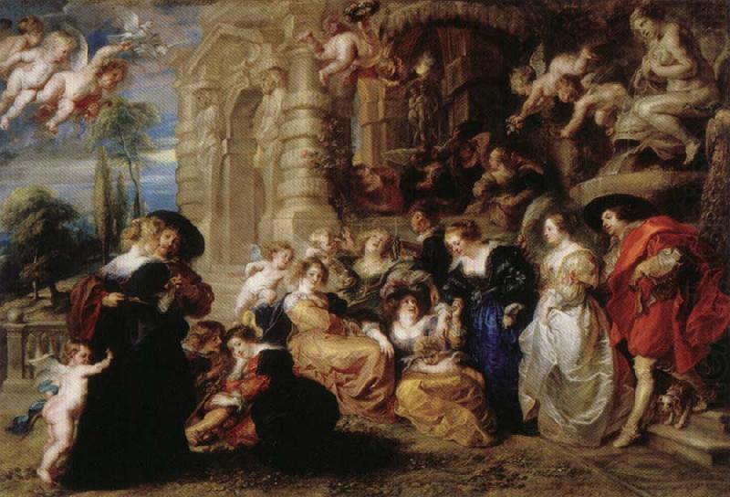 Garden of Love, Peter Paul Rubens